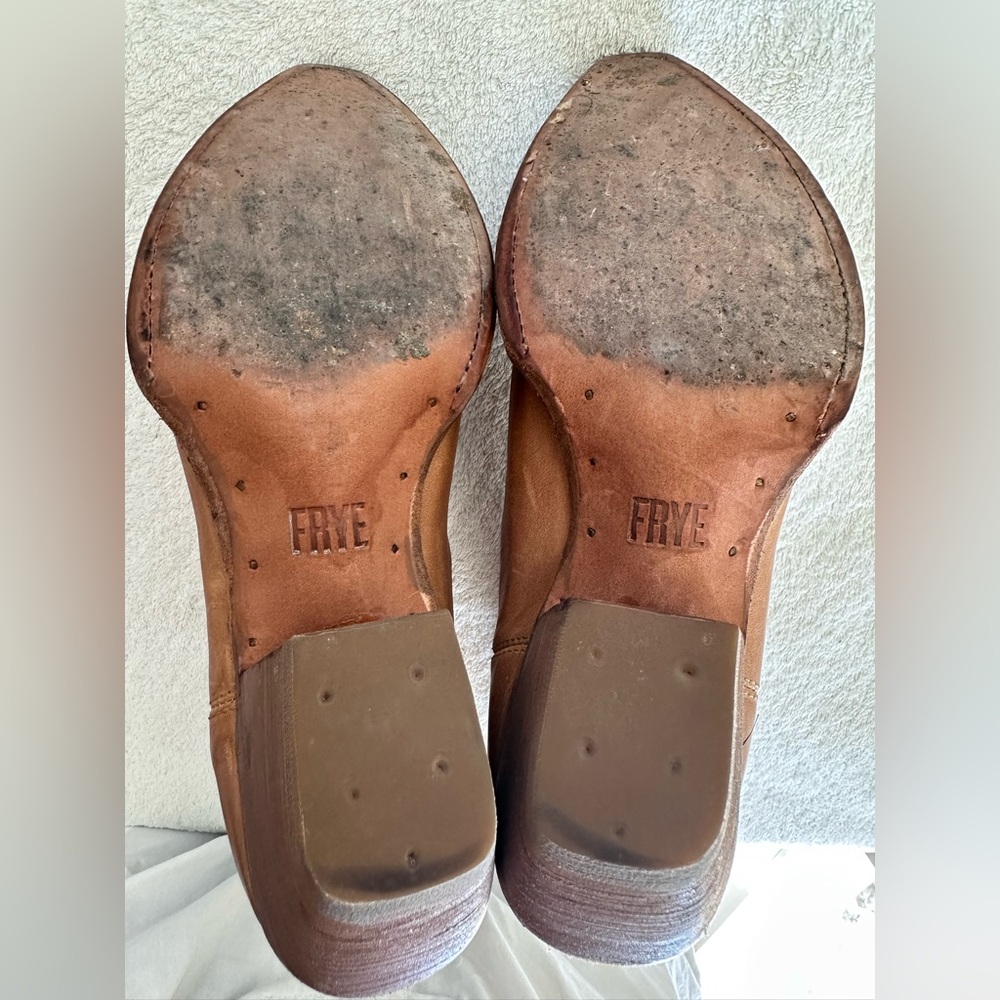Frye Sacha Chelsea Boot Brown Calf Leather Women’s 8 B - Picture 14 of 14